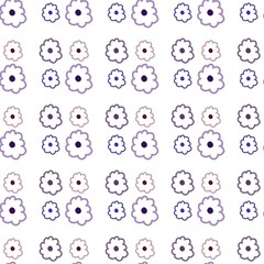 seamless pattern with  mini flower