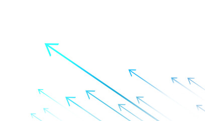 Business growth graph arrow. Transparent arrow growth chart.	
