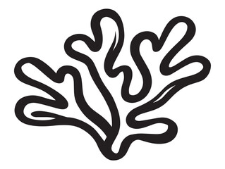 Obraz premium Hand-Drawn Vector Art of Fresh Algae