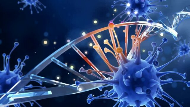 medical cell bacterial virus disease genes