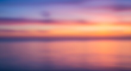 Obraz premium Dreamy Sunset Reflections