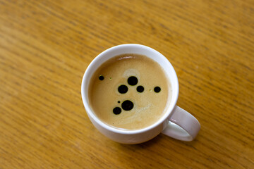 Morning Coffee Infused with Olive Oil for a Healthy, Energizing Start.