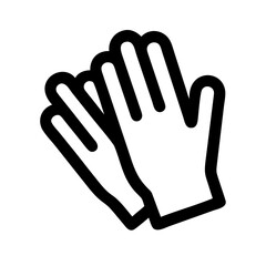 Obraz premium medical gloves icon