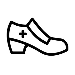 nurse shoes icon