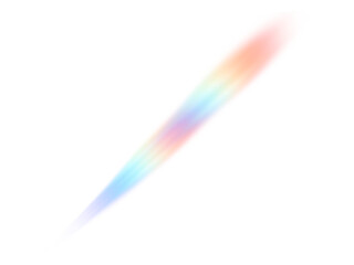 Light refraction ray. Prism, Crystal. Crystal with diamond shine. Rainbow optical effect. Glare. Fantasy light. Neon light. Sunbeam. For jewelry design.