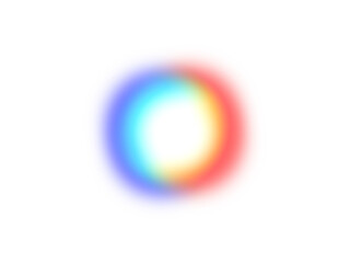 Light refraction ray. Prism, Crystal. Crystal with diamond shine. Rainbow optical effect. Glare. Fantasy light. Neon light. Sunbeam. For jewelry design.