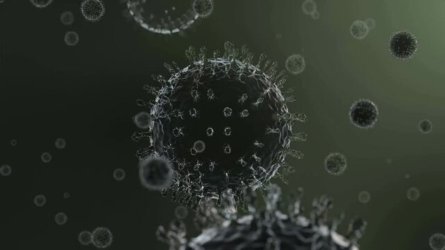 medical cell bacterial virus disease transparent coronavirus