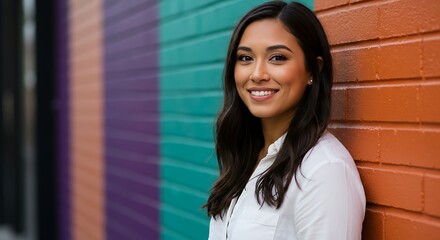 Urban Hues: A Portrait in Color