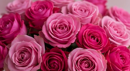 Obraz premium Velvet Petals: A Rose Symphony