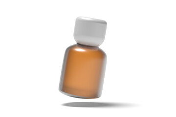Perfume Bottle Mockup for Product Display with white background