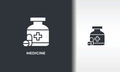 Medicine Vector, Icon Or Logo Sign Isolated Symbol Illustration