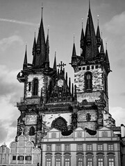 Gothic castle in Prague 