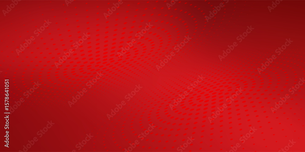 Aufkleber abstract red gradient background, light and shadow on the backdrop with dimensions