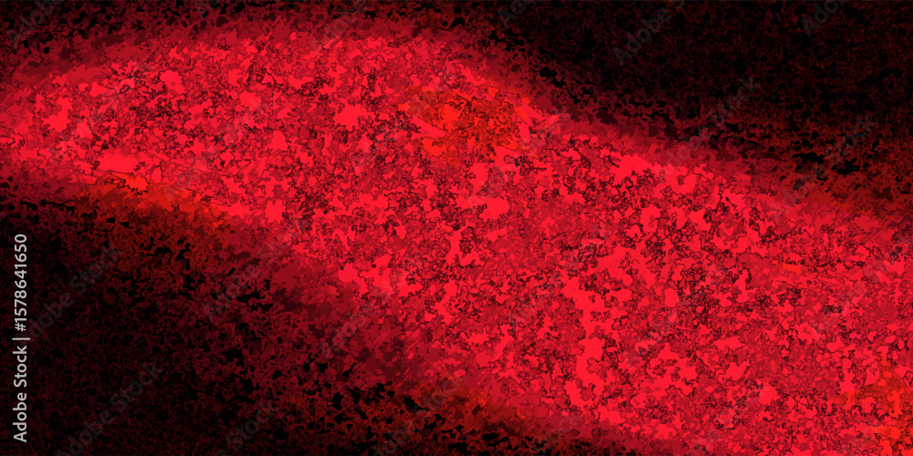 Poster abstract red gradient background, light and shadow on the backdrop with dimensions, vector