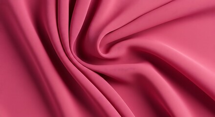 Obraz premium Crimson Drape: Textured Elegance