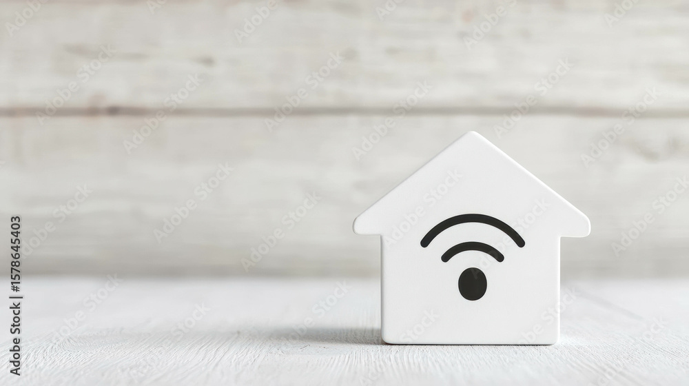 Poster home automation with remote monitoring with sustainability. geofencing-enabled home automation, adju