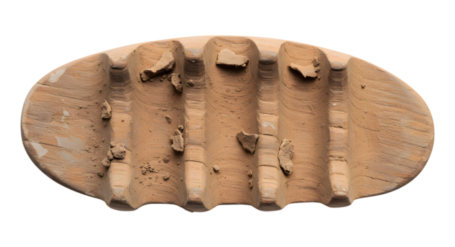 Dirty Outdoor Sole Footprint