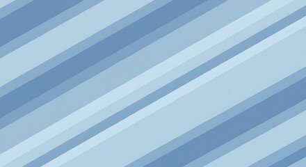 Obraz premium Serene Blue Gradient Stripes: Abstract Digital Art