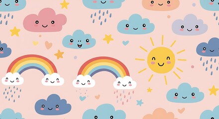 Happy Clouds & Rainbow Dreams