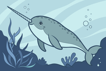  Educational Wildlife Illustrations: Babirusa, Axolotl, Praying Mantis, Anglerfish, Lionfish, Gharial, Frog, Badger, Orca, Tapir, Fennec Fox