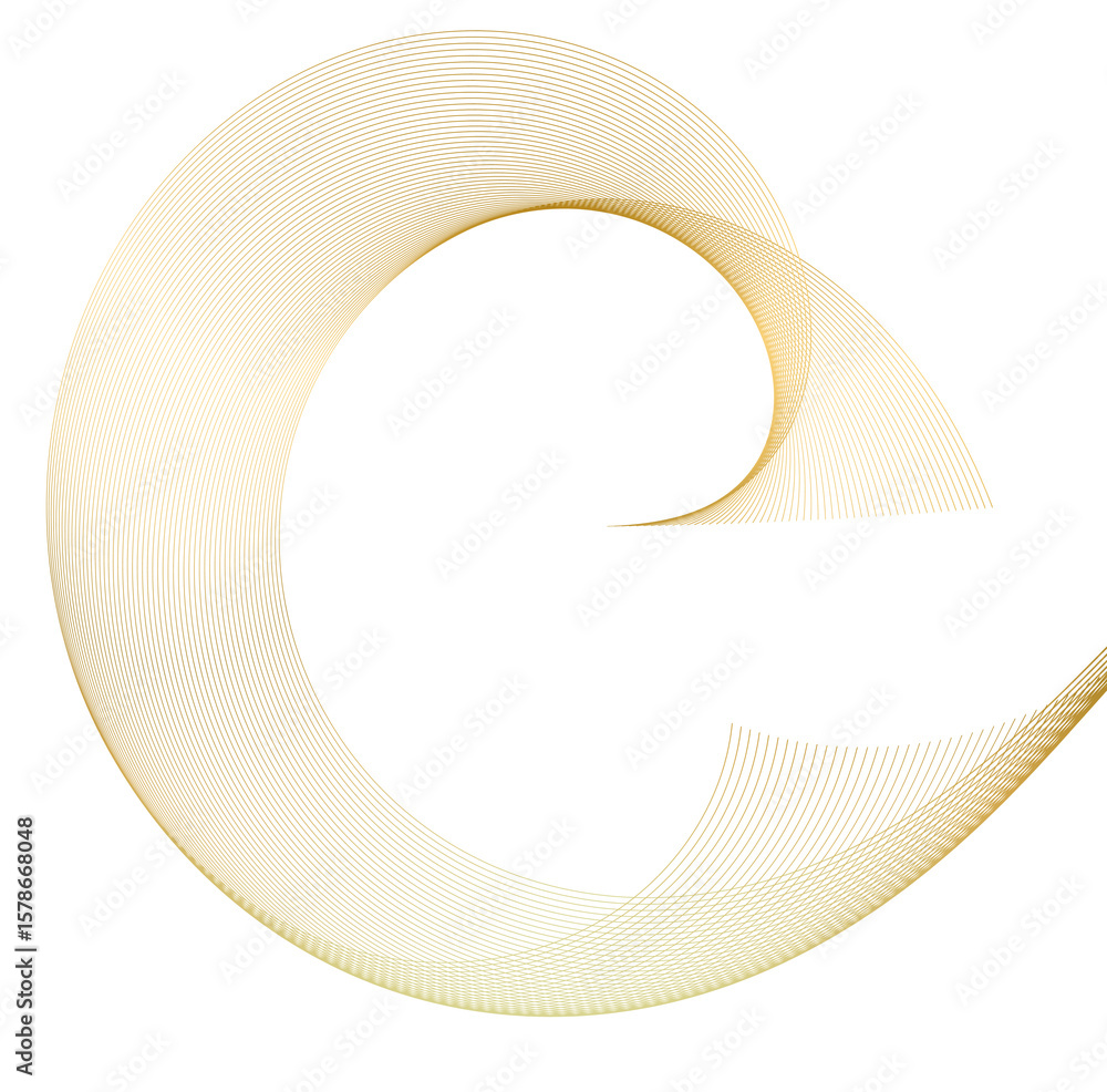 Poster abstract wavy stripes. colors lines created using blend tool. report cover page design elements on w
