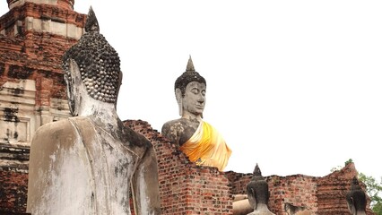 old buddha in Thailand