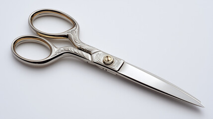 Fototapeta premium scissors on a white background