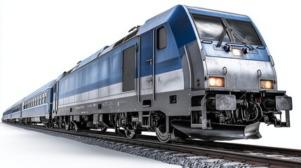 Obraz premium train on the railway