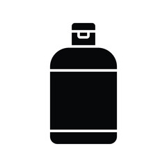 shampoo bottle icon vector design template in white background