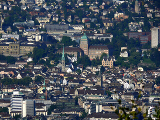 Zürich von Oben vom Uitliberg