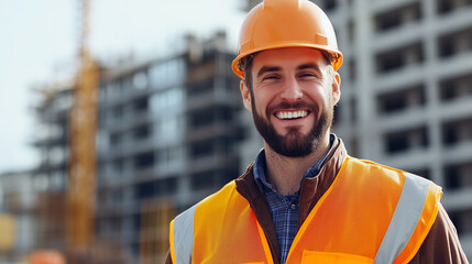 portrait of a construction worker