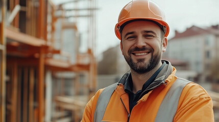 portrait of a construction worker