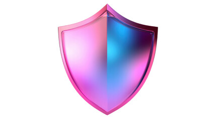 shield protection icon on white background