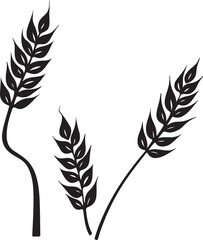 Wheat Laurel Silhouette Bundle