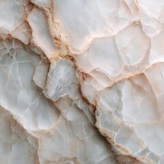 Obraz premium Elegant Natural Marble Stone Pattern in Soft Neutral Tones