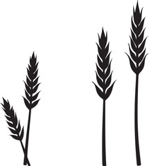Wheat Laurel Silhouette Bundle
