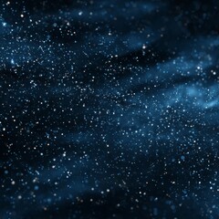 Fototapeta premium Dark Abyss of Stars with Glimmers of Light in Night Sky