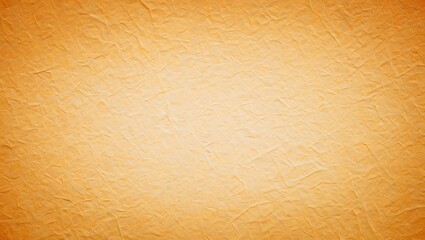 Naklejka premium Textured orange paper with subtle wrinkles and shadows