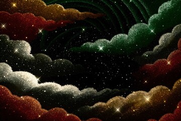 Fototapeta premium abstract space background