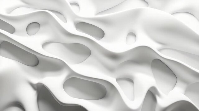 Abstract, organic-looking metallic surface with intricate design. - Powered by Adobe