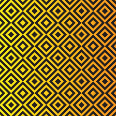 Bold Square and Diamond Line Pattern