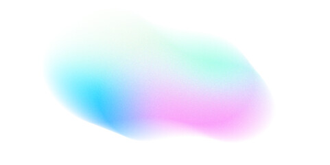 Colorful digital grain soft noise effect pattern. Abstract background with bubbles holographic iridescent round circles with liquid vibrant gradient blur. Neon Mesh Light Abstract Background.