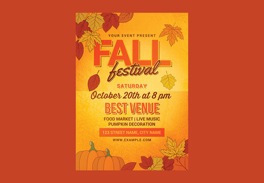 Fall Festival Flyer