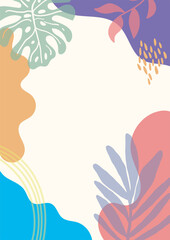  summer sale, social media promotional content. Vector banner