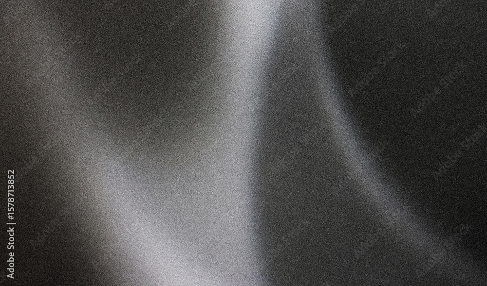 Fototapete gradient grey black white monochrome background abstract color grain texture noise surface grainy