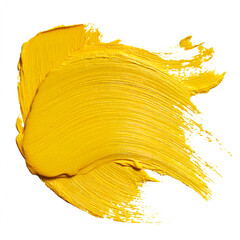 yellow watercolor paint