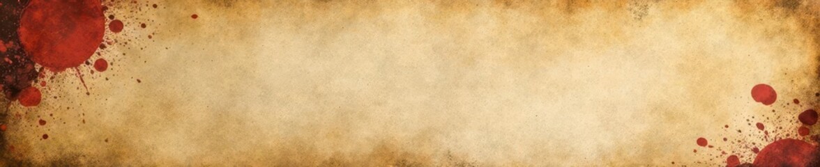 Obraz premium Aged paper, ink stains, grunge texture, distressed, scratched, grunge, dust