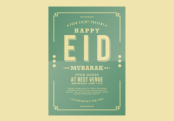 Eid Mubarak Flyer