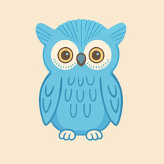 Owl with feather-patterned belly (Guatemalan Tecolote)