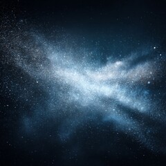 Obraz premium Stunning Milky Way Galaxy View with Bright Stars and Cosmic Dust